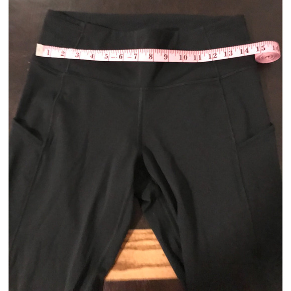 Lululemon Crop II 19" *Non-Reflective Black - Size 10 - Picture 7 of 9